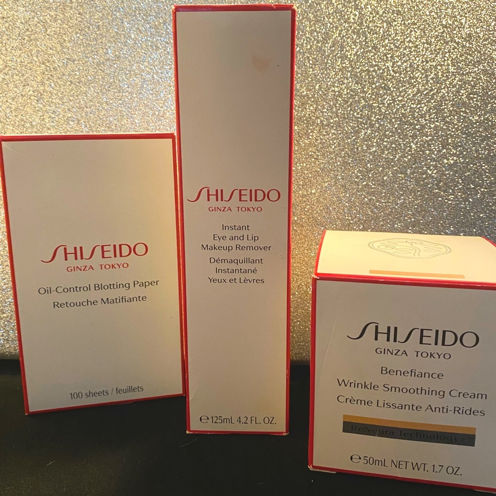 Sheseido Beauty Bundle. All full size products